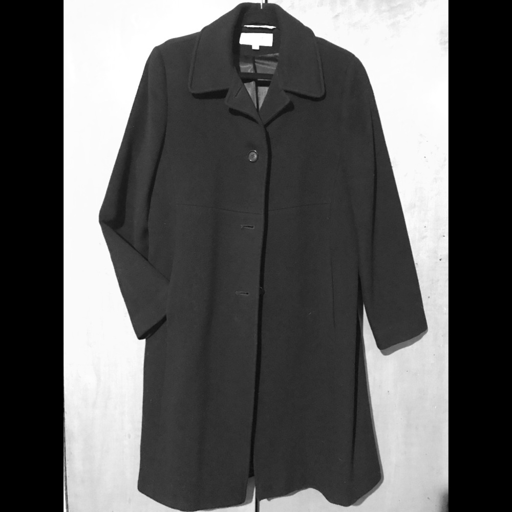 Merino Wool Larry Levine Vintage Overcoat